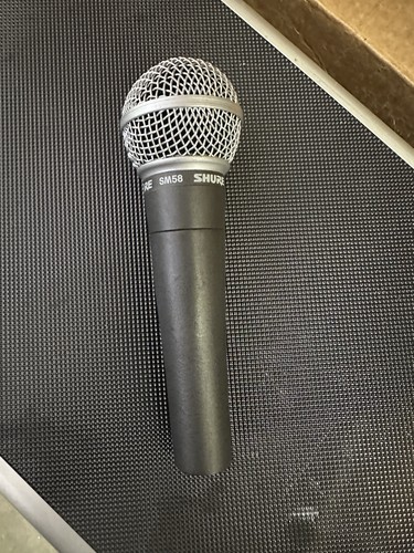 Shure sm58 microphone used - shure,