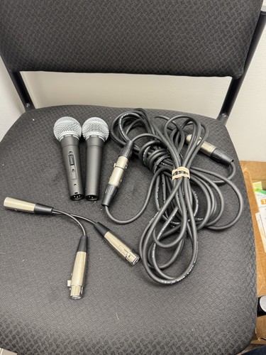 Shure sm58 microphones - (2),